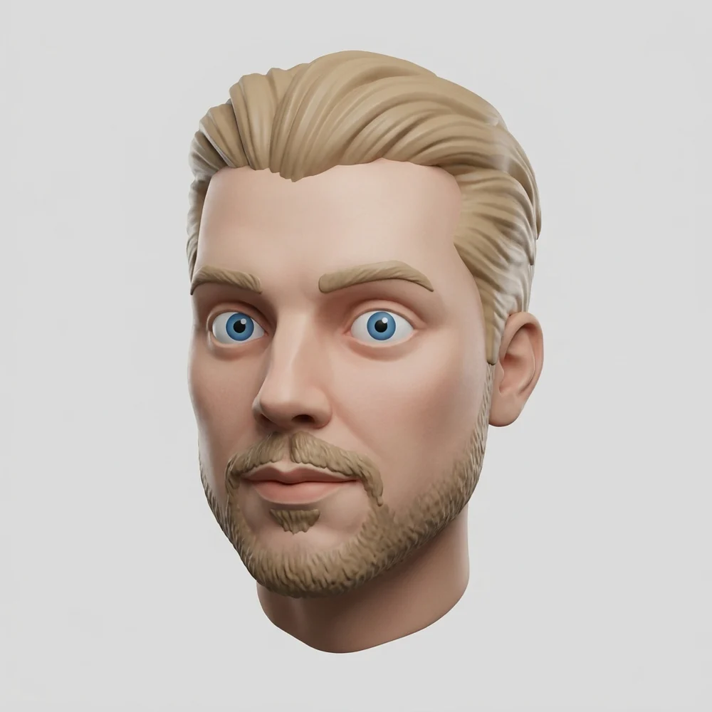 Jesse concept image, before 3D generation